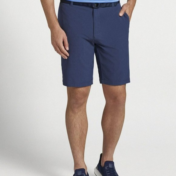 Peter Millar Blue Hybrid Shorts - Picture 1 of 4